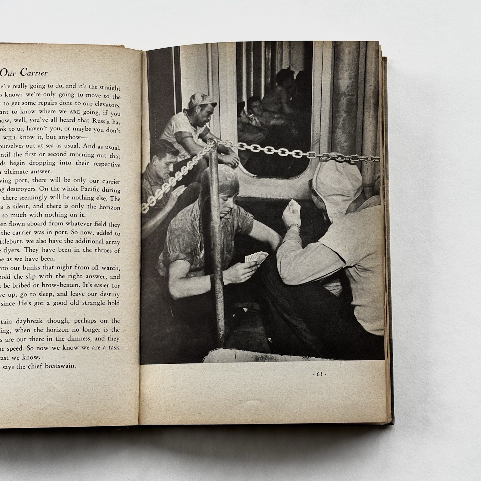 Daybreak For Our Carrier Lt. Max Miller USNR Whittlesey House First Edition 1944