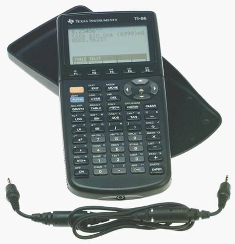 Texas Instruments TI-86 Graphing Calculator – Office Product – GOOD