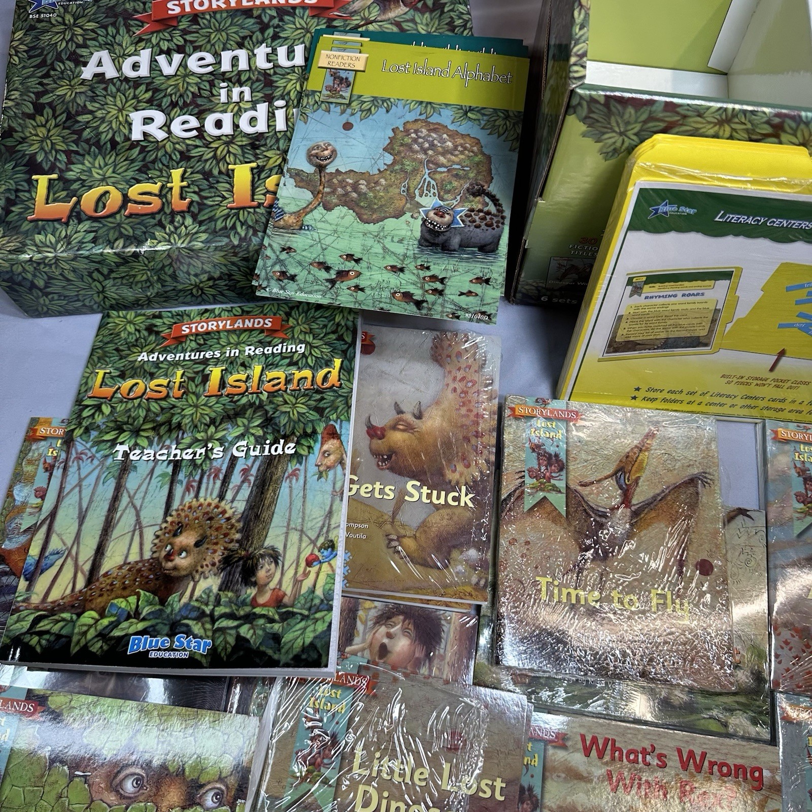 Storylands Adventures in Reading Lost Island Grades K-3 Education Dinosaurs