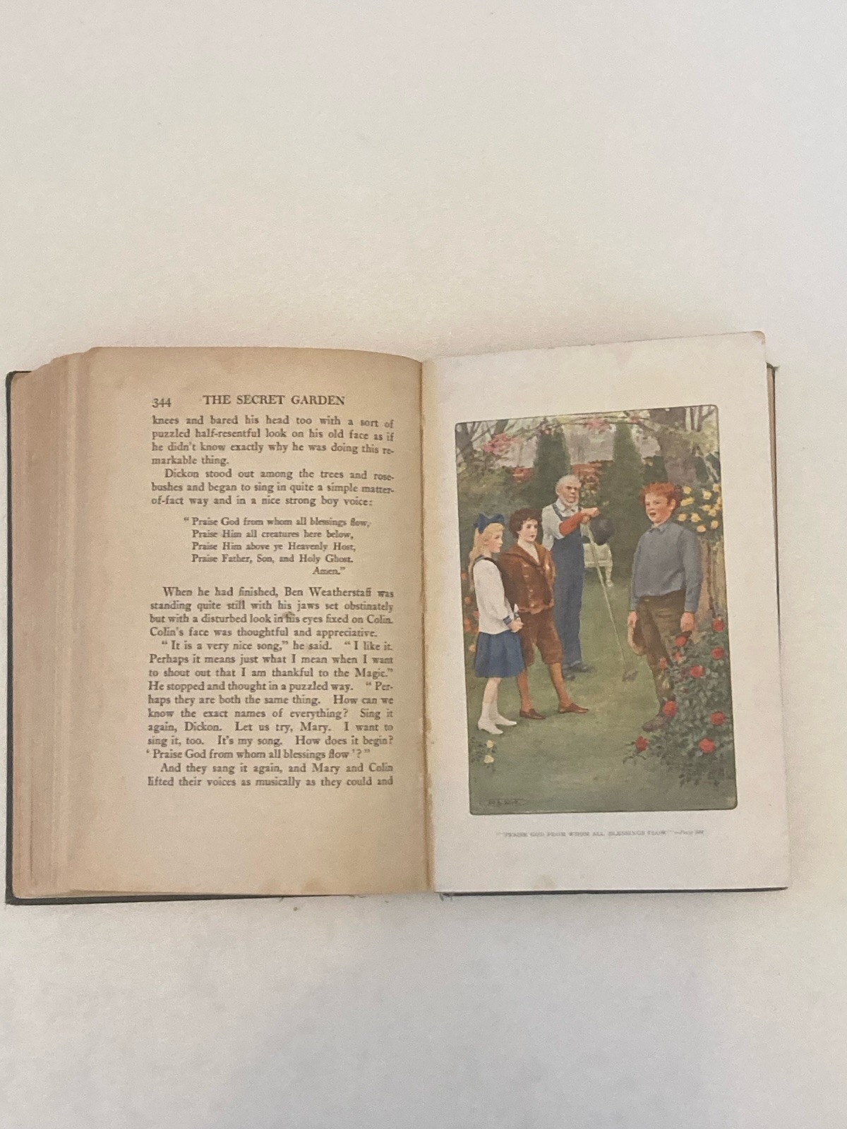 2nd Edition Secret Garden Frances Hodgson Burnett 1911 A Classic Book Vintage