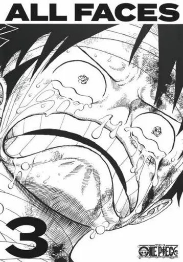 One Piece Anime Mook All Faces 3 340 Pages Art Book Collectible Display