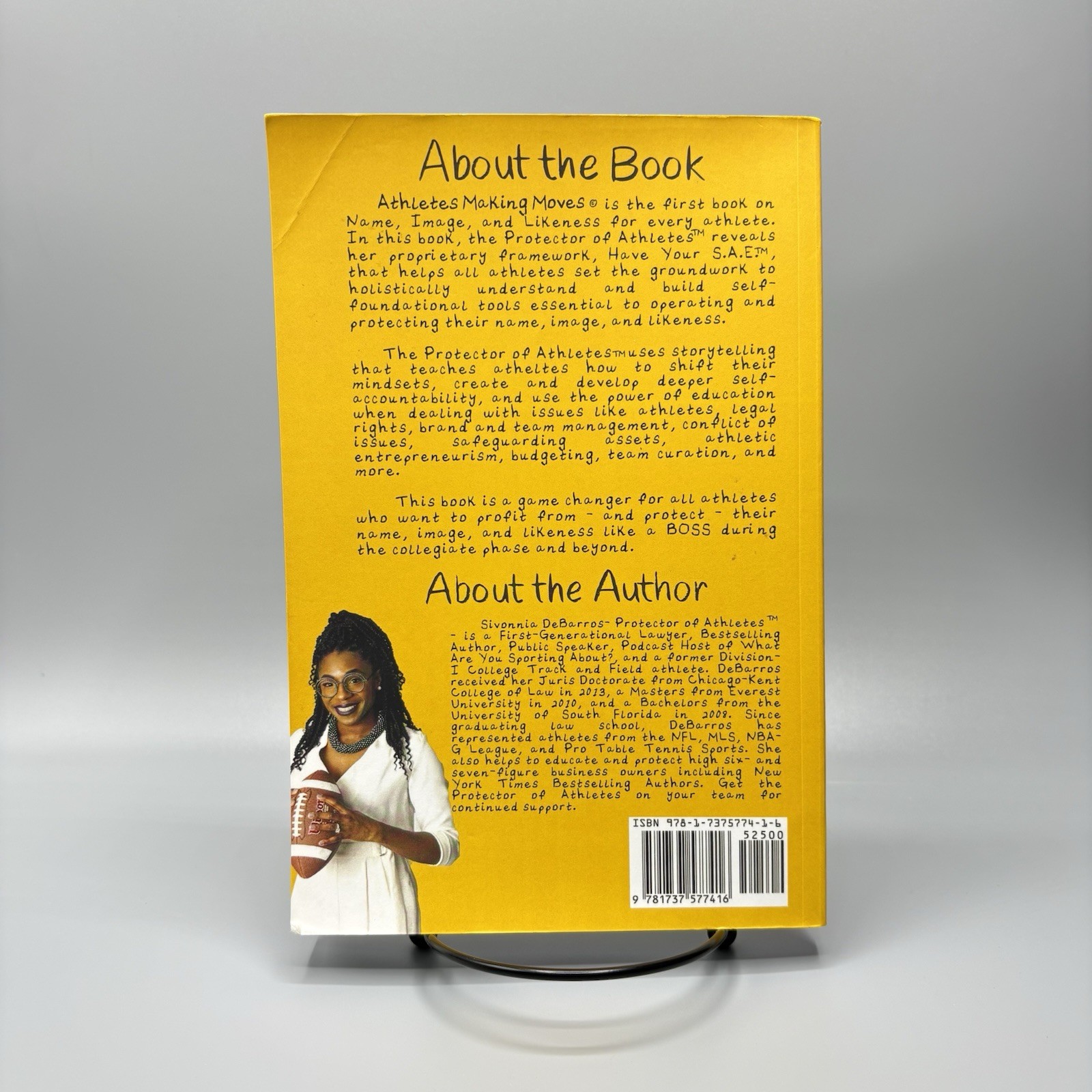 Athletes Making Moves Protecting Your Name Image & Likeness PB Book Acceptable
