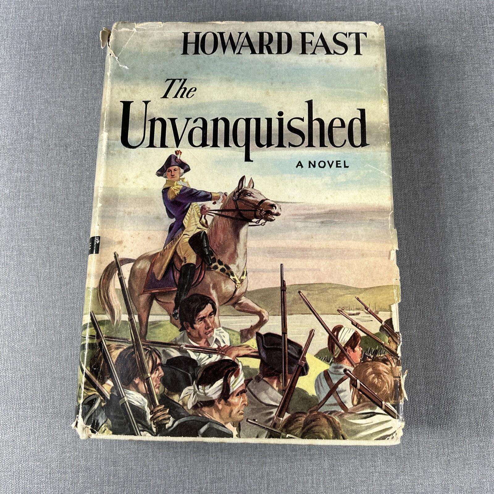 Howard Fast Establishment & The Unvanquished 1942 Vintage 2 Book Lot