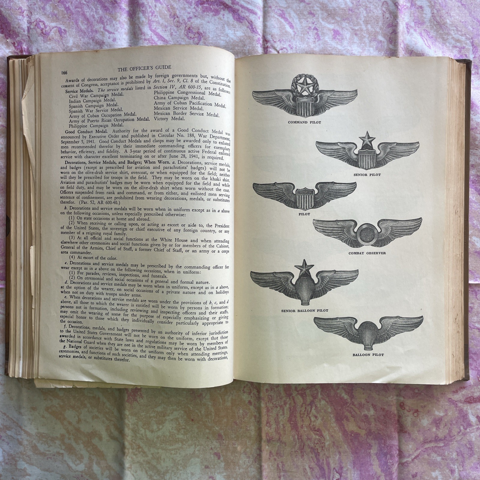 The Officer’s Guide ~ 9th Edition (1942 Military Service Army Book WWII HC)