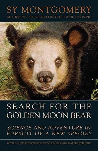 Search for the Golden Moon Bear: – Paperback, by Montgomery Sy – Very Good
