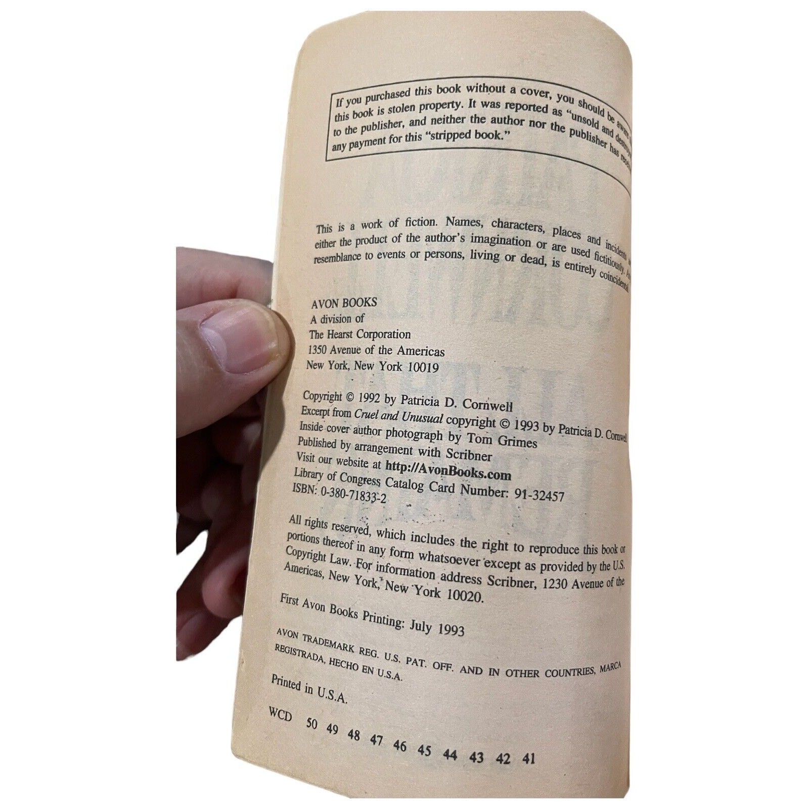 Kay Scarpetta Ser.: All That Remains by Patricia Cornwell (1993, Mass Market)