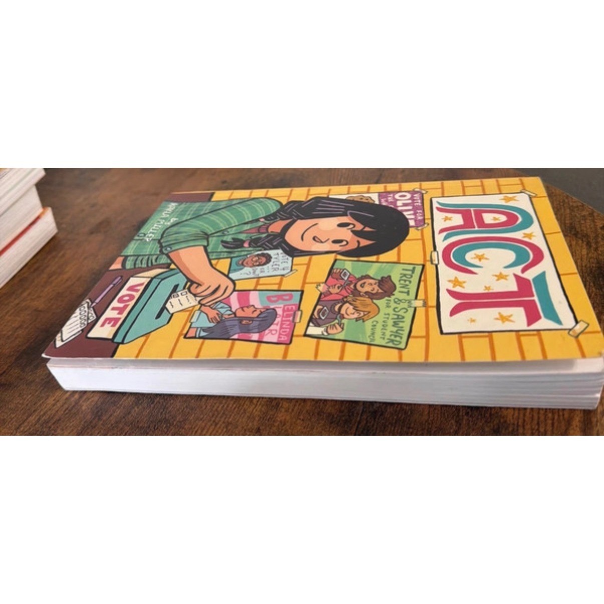 Act by Kayla Miller Graphic Novel Paperback Click Series Middle Grade Book
