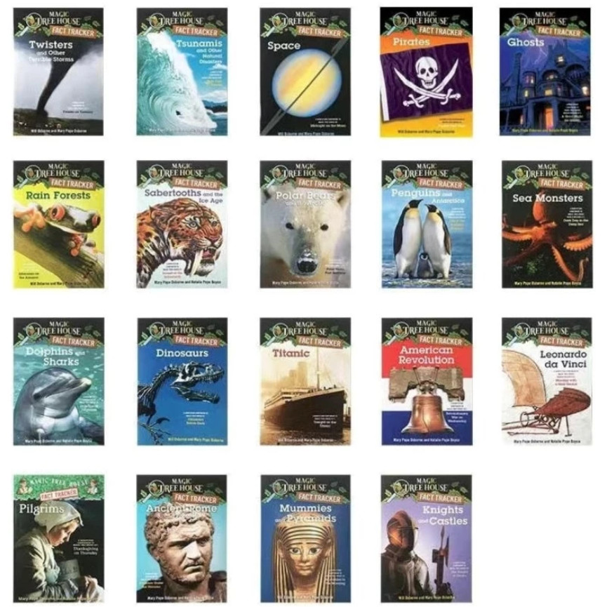 Complete Set Magic Tree house Fact Tracker Series Collection 44 Books