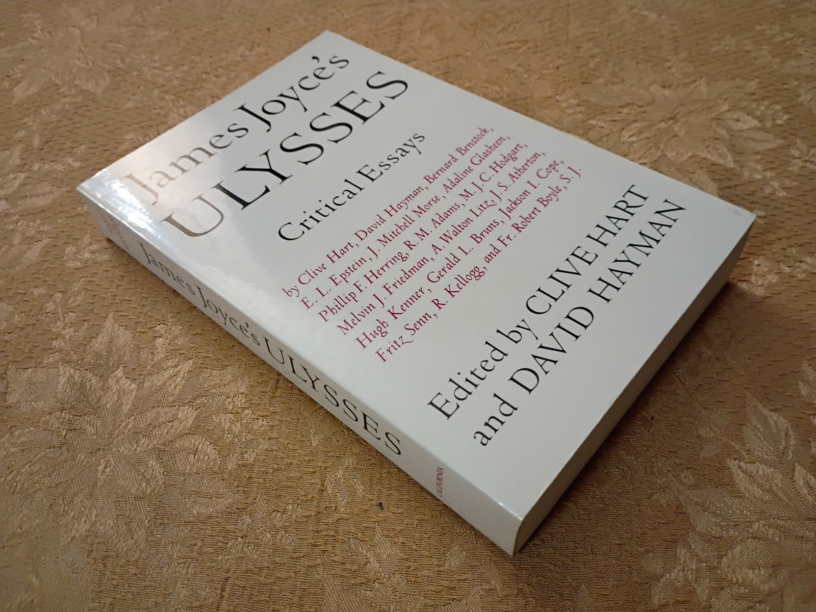 James Joyce’s Ulysses Critical Essays 1977 UC Press Paperback Printing Book