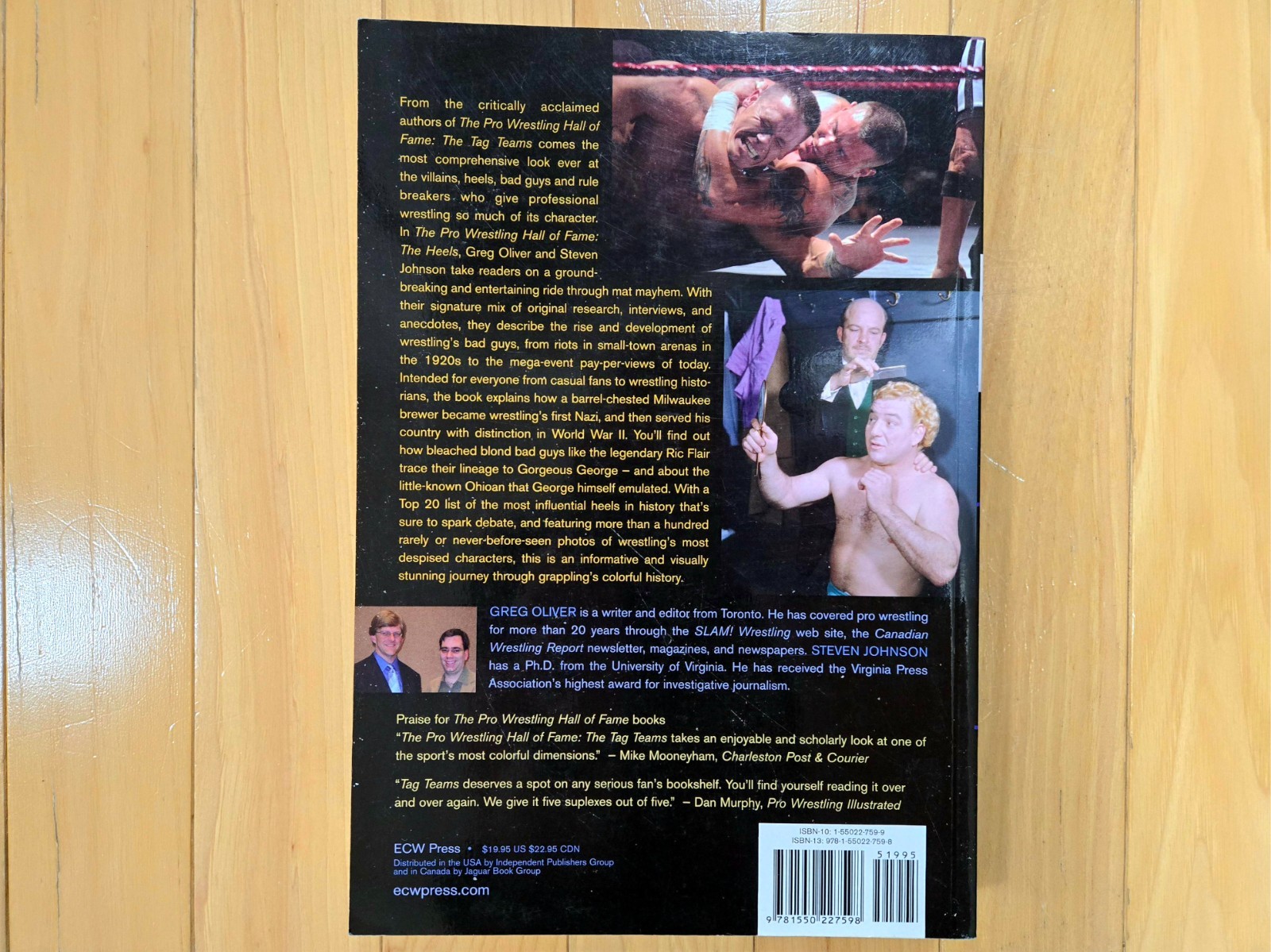 Pro Wrestling Hall of Fame: The Heels by Greg Oliver & Steven Johnson (2007 PB)