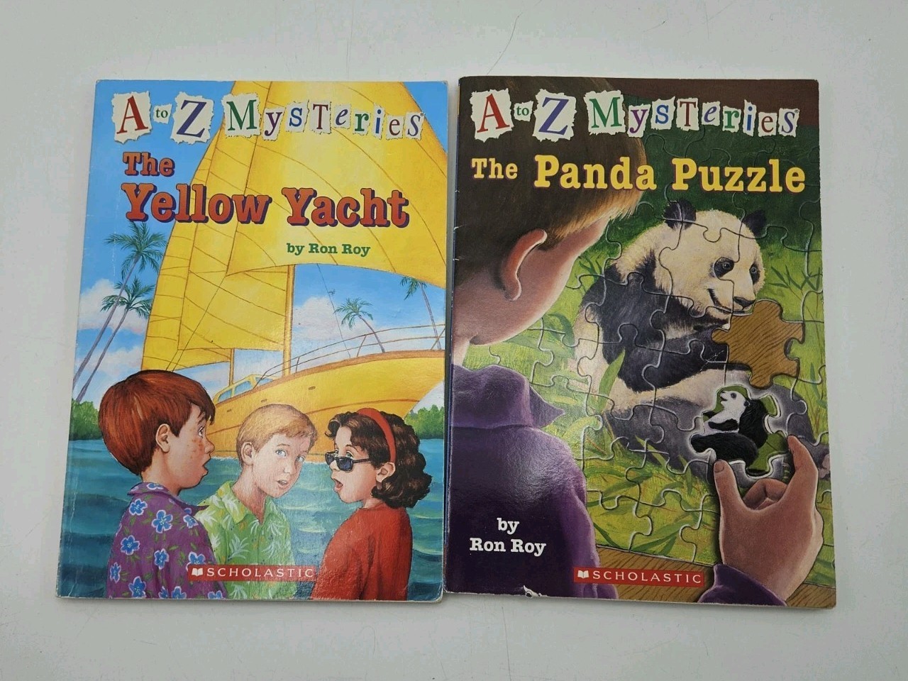 34 A to Z Mysteries Chapter Book Lot – by Ron Roy