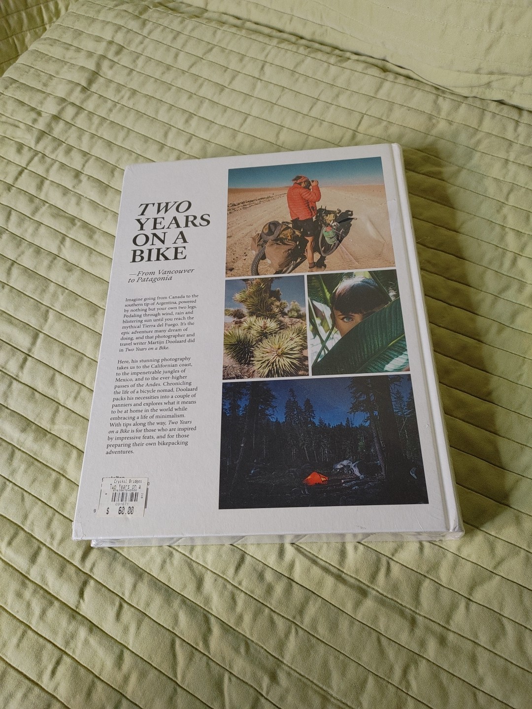 Two Years On A Bike: From Vancouver to Patagonia by Martijn Doolaard – Hardcover