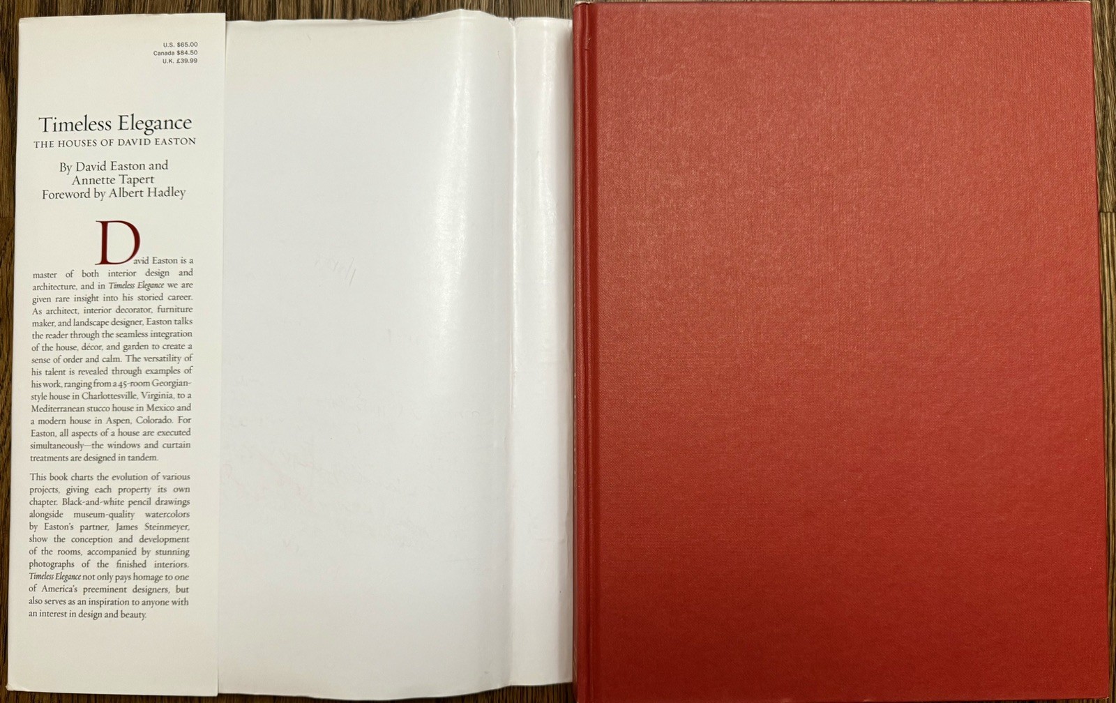 Timeless Elegance : Houses of David Easton by David Easton 2019 DJHB SIGNED 1218