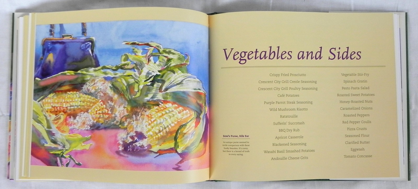 “A Southern Palate” Cookbook, Robert St. John (Signed) + Wyatt Waters, 2002 Exc.