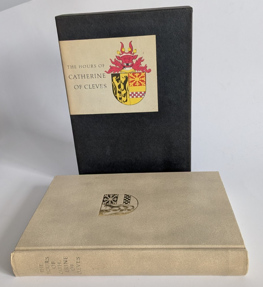 THE HOURS OF CATHERINE OF CLEVES; JOHN PLUMMER, WITH SLIPCASE (1975 HARDCOVER)