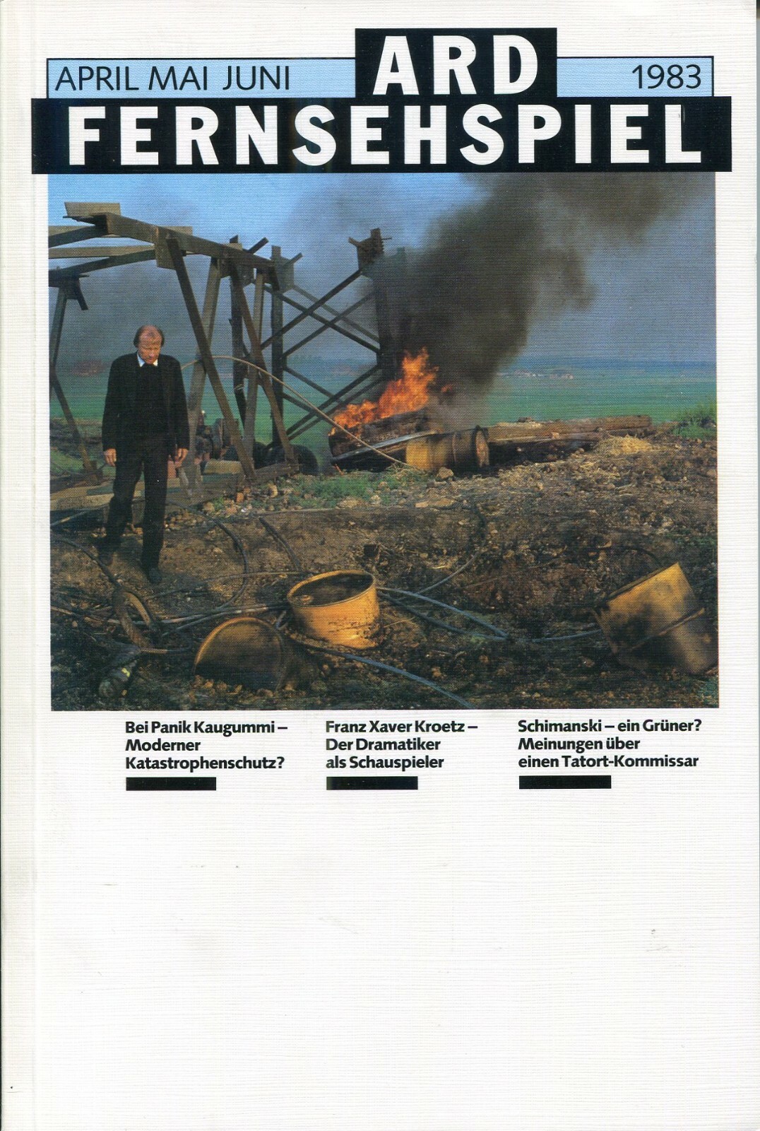 ARD FERNSEHSPIEL APRIL MAI JUNI 1983 (16x24cm) 128 Seiten