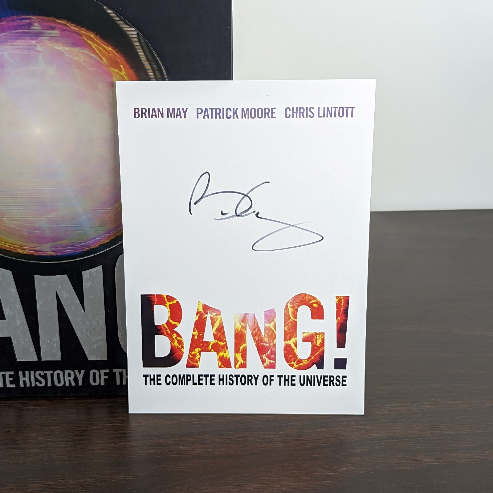 Bang! The Complete History of the Universe with SIGNED Bookplate by Brian May