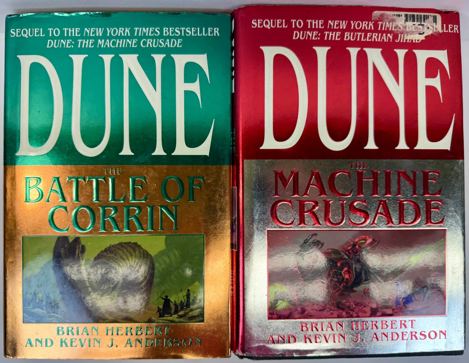 The Dune Series Lot of 4 Books by Brian Herbert and Kevin J Anderson HC & SC