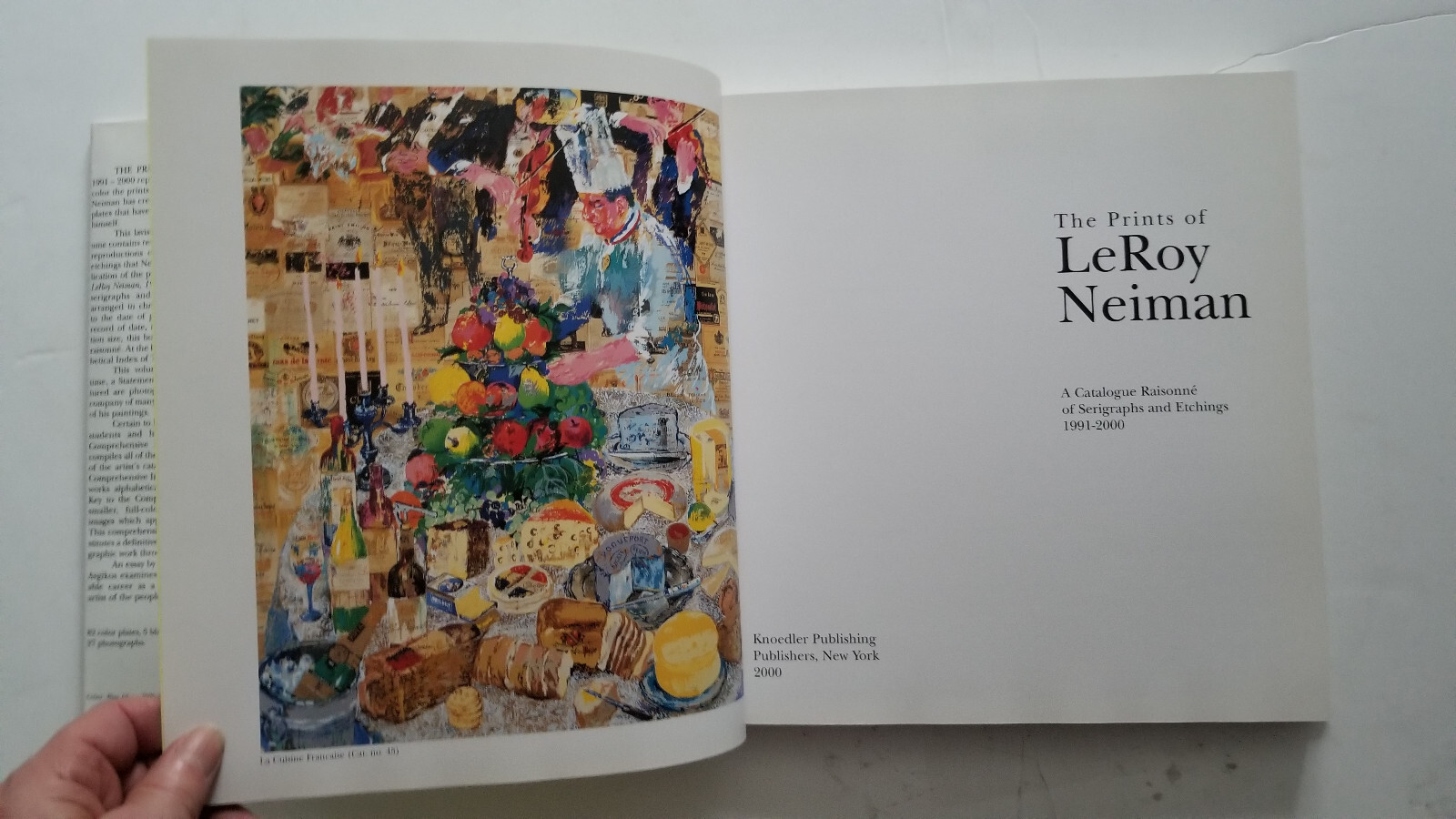 Prints of LeRoy Neiman Catalogue raisonné of serigraphs & etchings 1991-2000