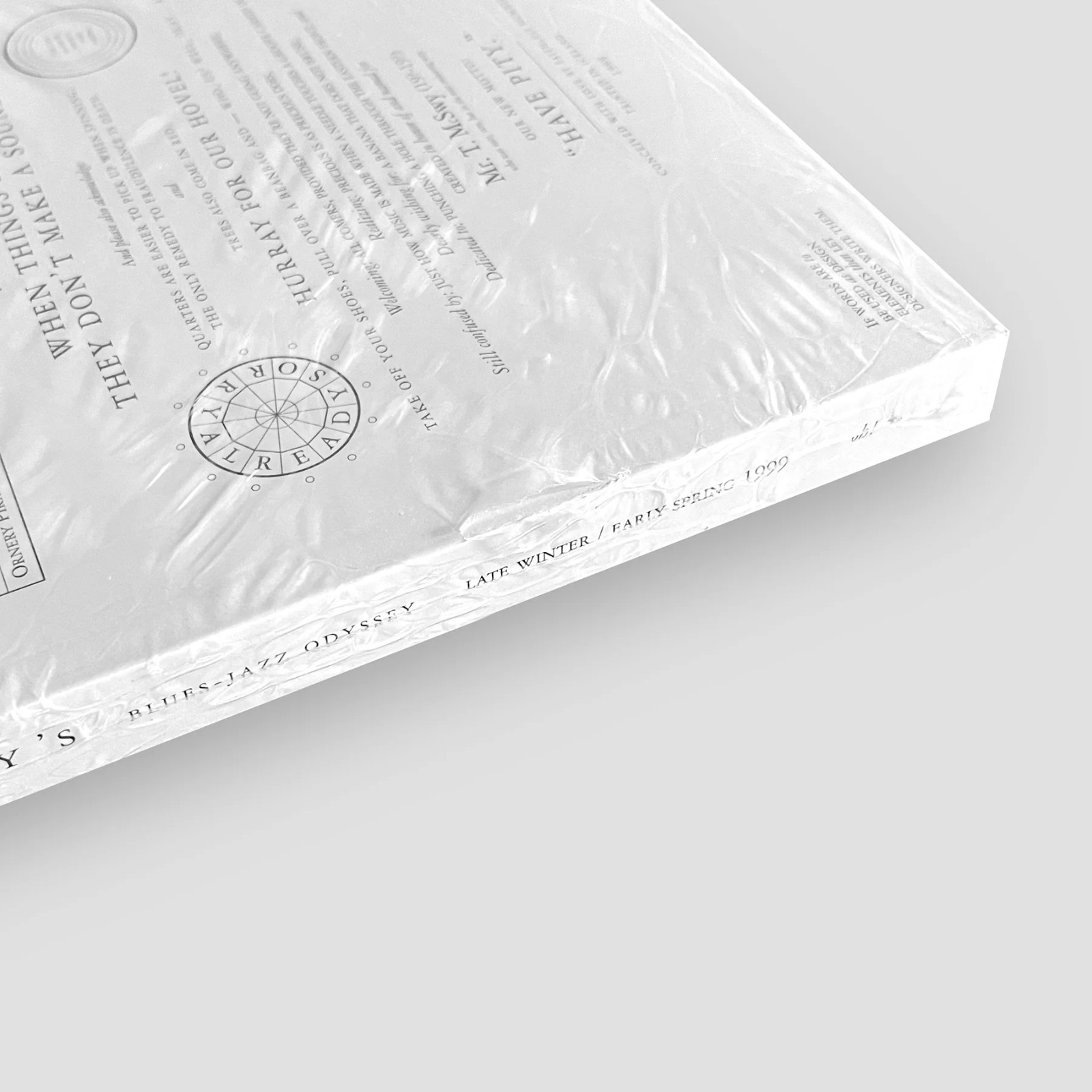 McSweeney’s Blues/Jazz Odyssey Issue 2 (1999) 1st Edition, New Unopened – RARE