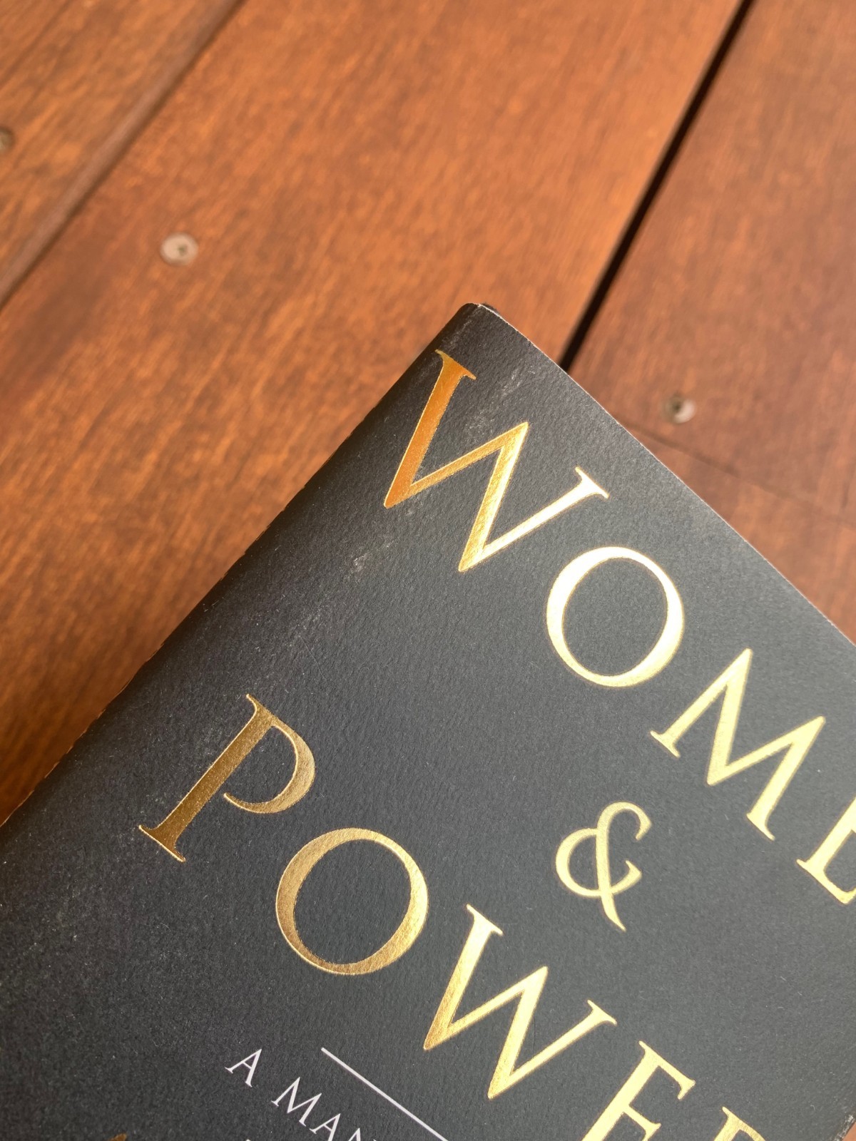 Women & Power Mary Beard 2017 Hardcover First Edition 2nd Printing HB