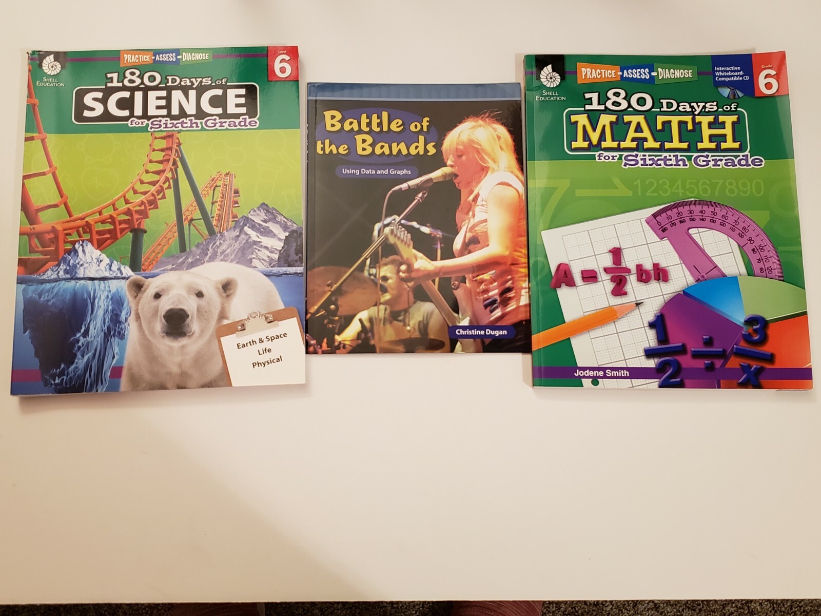 Shell Education Books Grade 6 Book collection