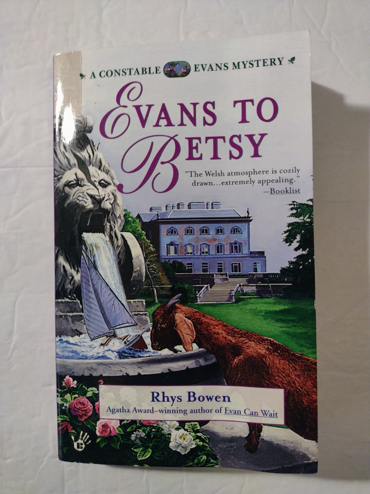 Evans to Betsy by Rhys Bowen #6 Constable Evans Mystery Paperback VG Condition