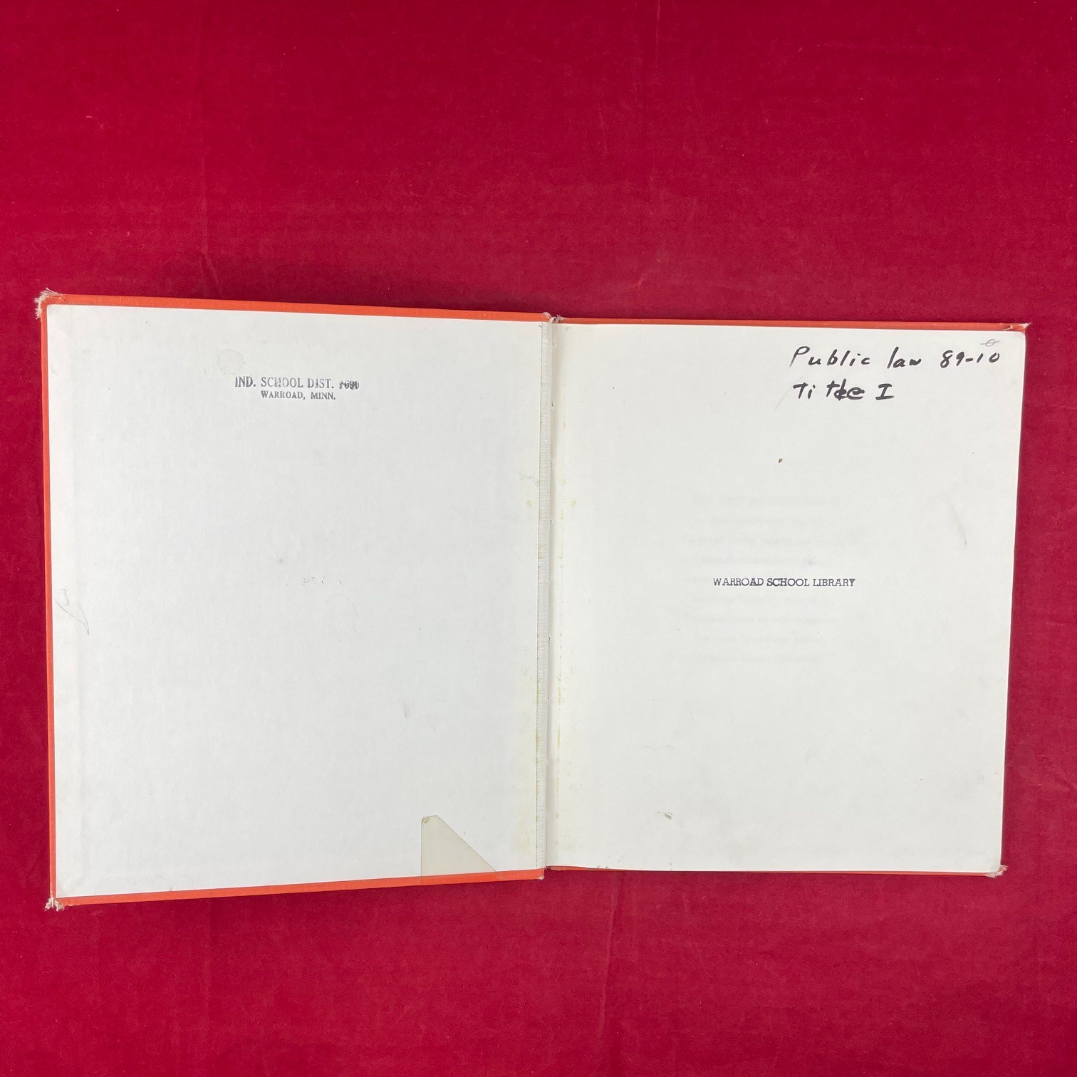 Vintage 1967 Leonard Visits Sitting Bull Gene Darby Hardcover Book – Discard