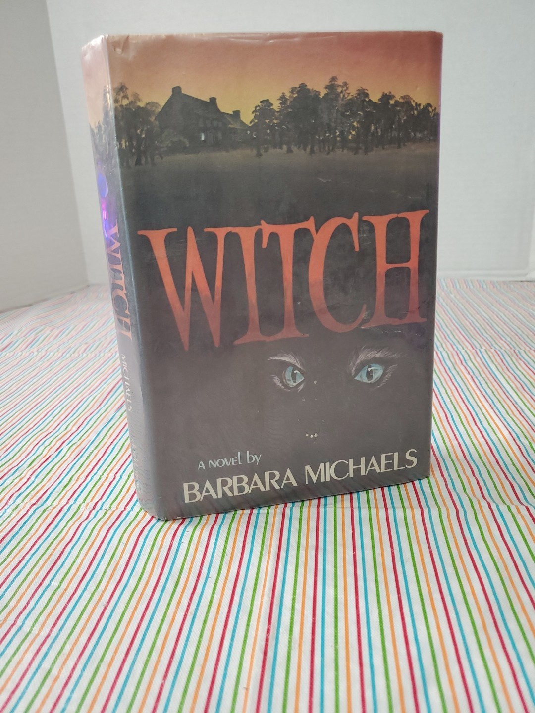 WITCH by Barbara Michaels HC DJ Book EX-Library 1973 1st edition rare?