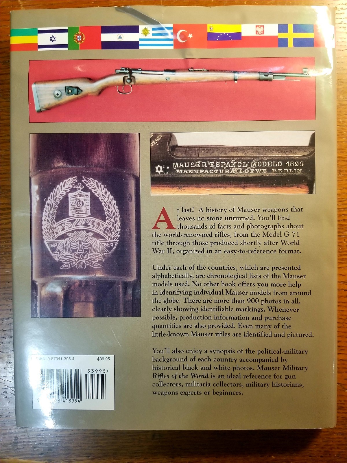 Mauser Military Rifles of the World Book, Robert W. D. Ball, Krause Publications