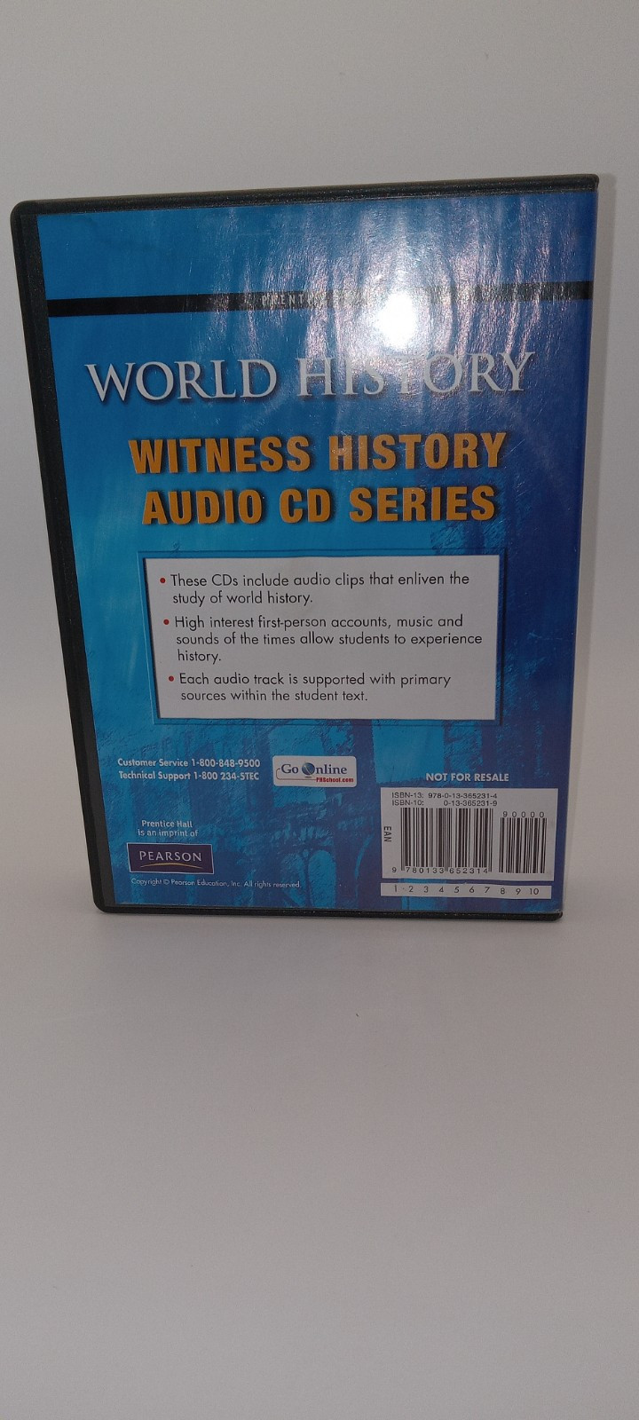 World History Witness Audio CD Teacher Learning Education Pearson homeschool