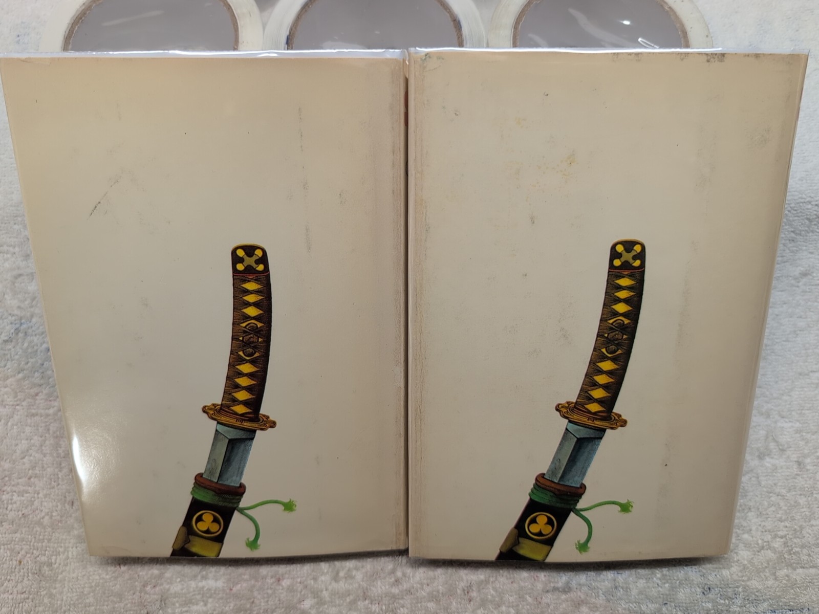 SHOGUN by James Clavell (1975) 2-Tone Boards BCE + Custom Mylar ~ 2 Vols!!!