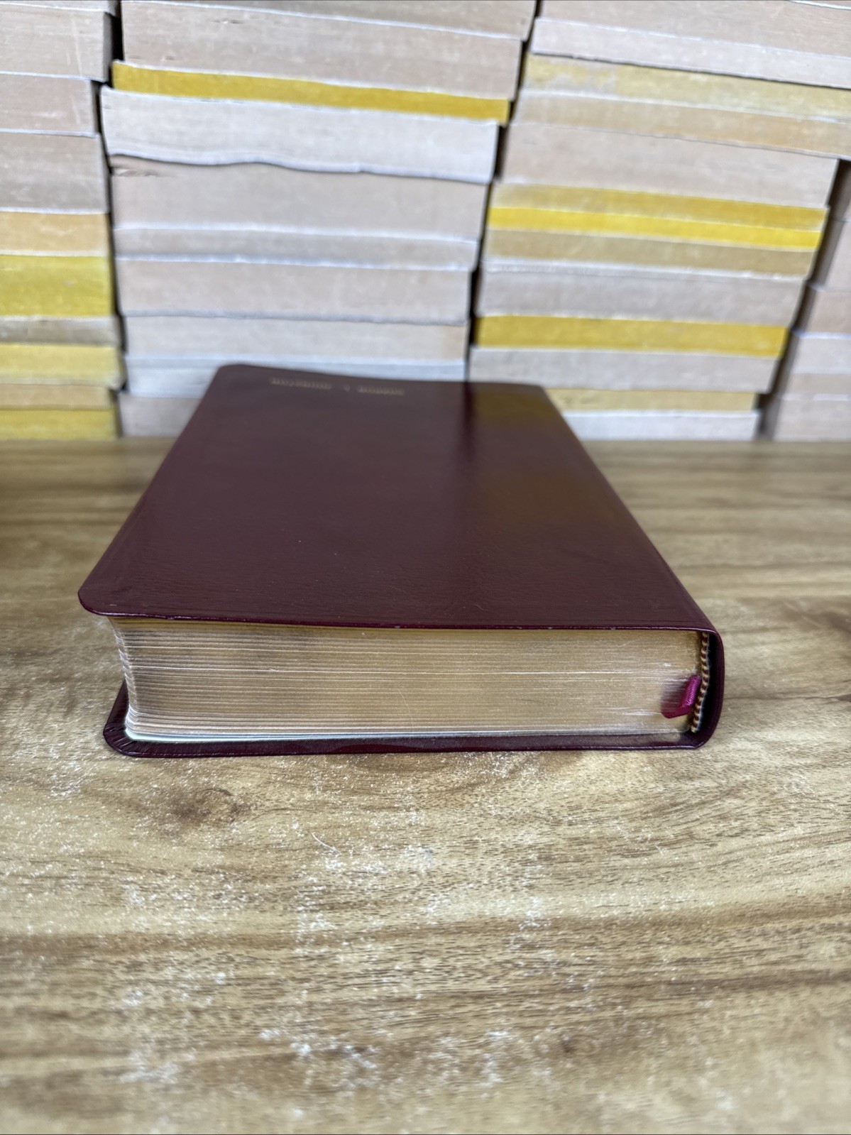 The OPEN BIBLE Expanded Ed NKJV – Brown Leather Nelson 1983 455BG W/ BOX