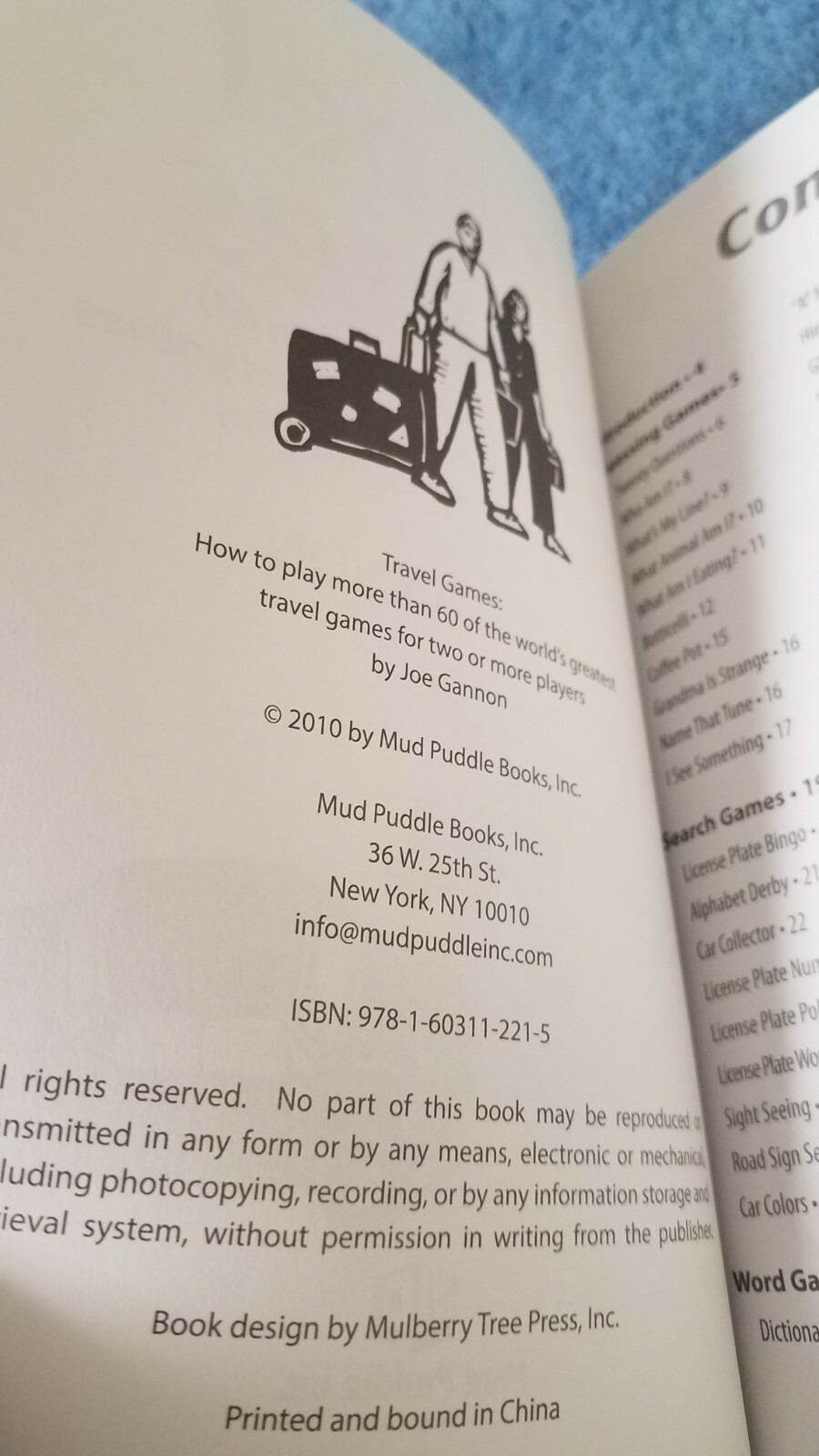 Travel Games By Mud Puddle Books