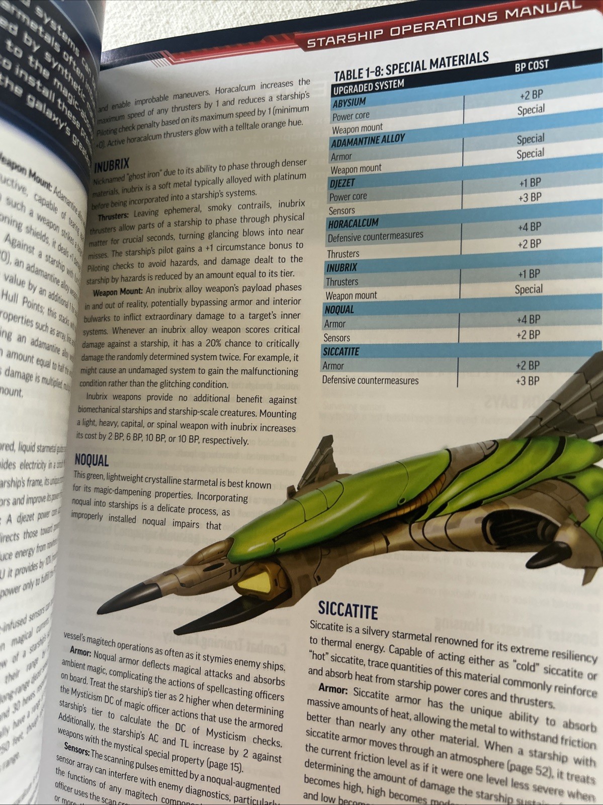 Starfinder RPG: Starship Operations Manual Staff, Paizo Br6