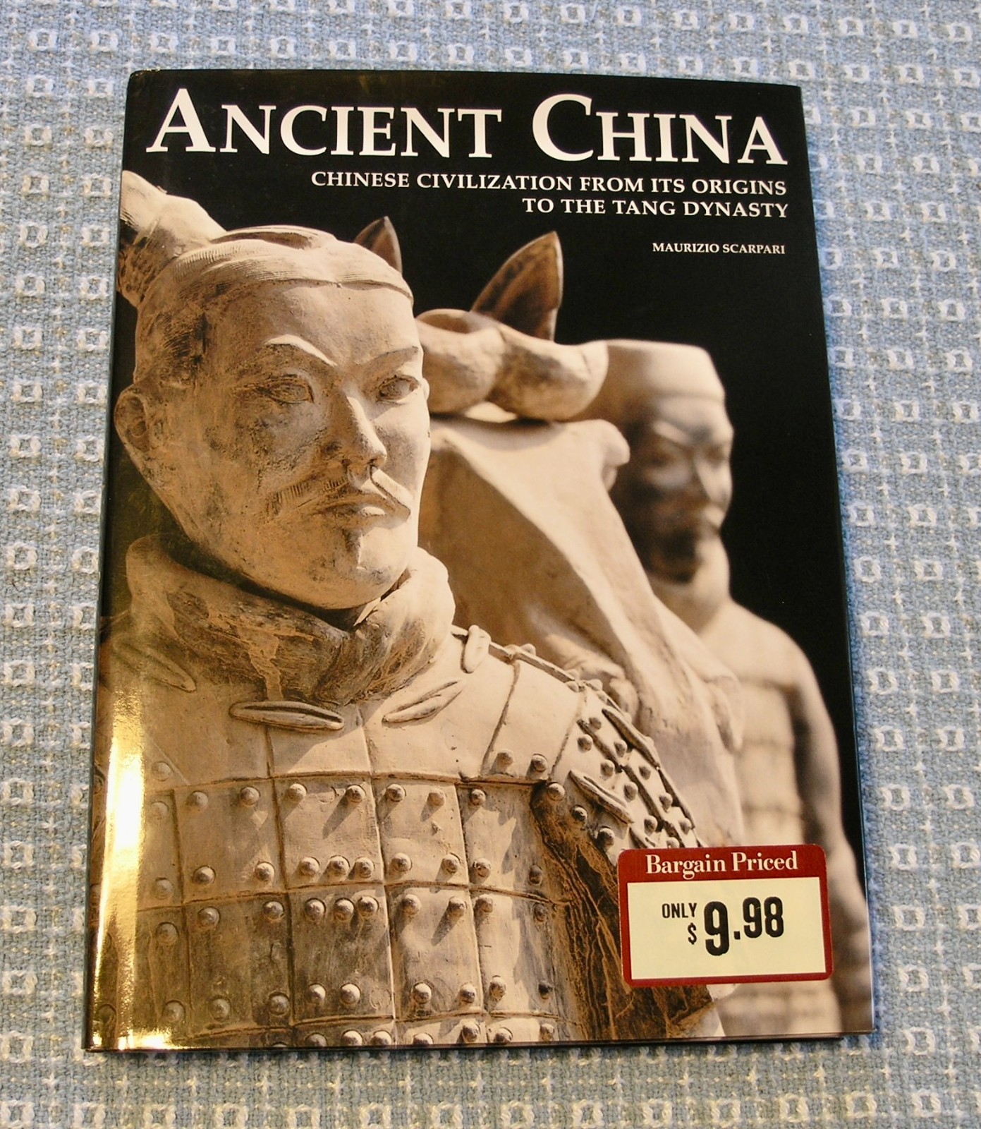 Ancient China Civilization from Origins to Tang Dynasty by M. Scarpari, VG HC