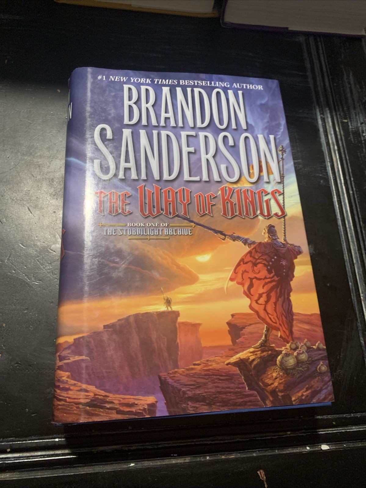 Way of Kings BK 1 Stormlight Archive by Brandon Sanderson 2010 HCDJ 1st/14th Edt