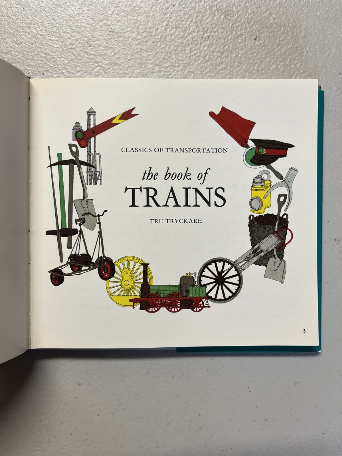 The Book Of Trains by Tre Tryckare, Classics of Transportation, 1968