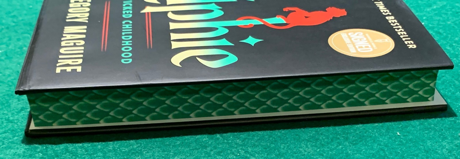 Wicked Collector’s Edition & Elphie by Gregory Maguire BOTH SIGNED HC DJ