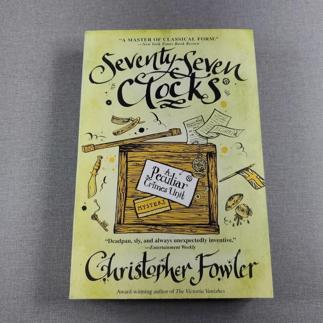 Christopher Fowler Peculiar Crimes Unit Mystery 3 Book Lot Staircase Corridor