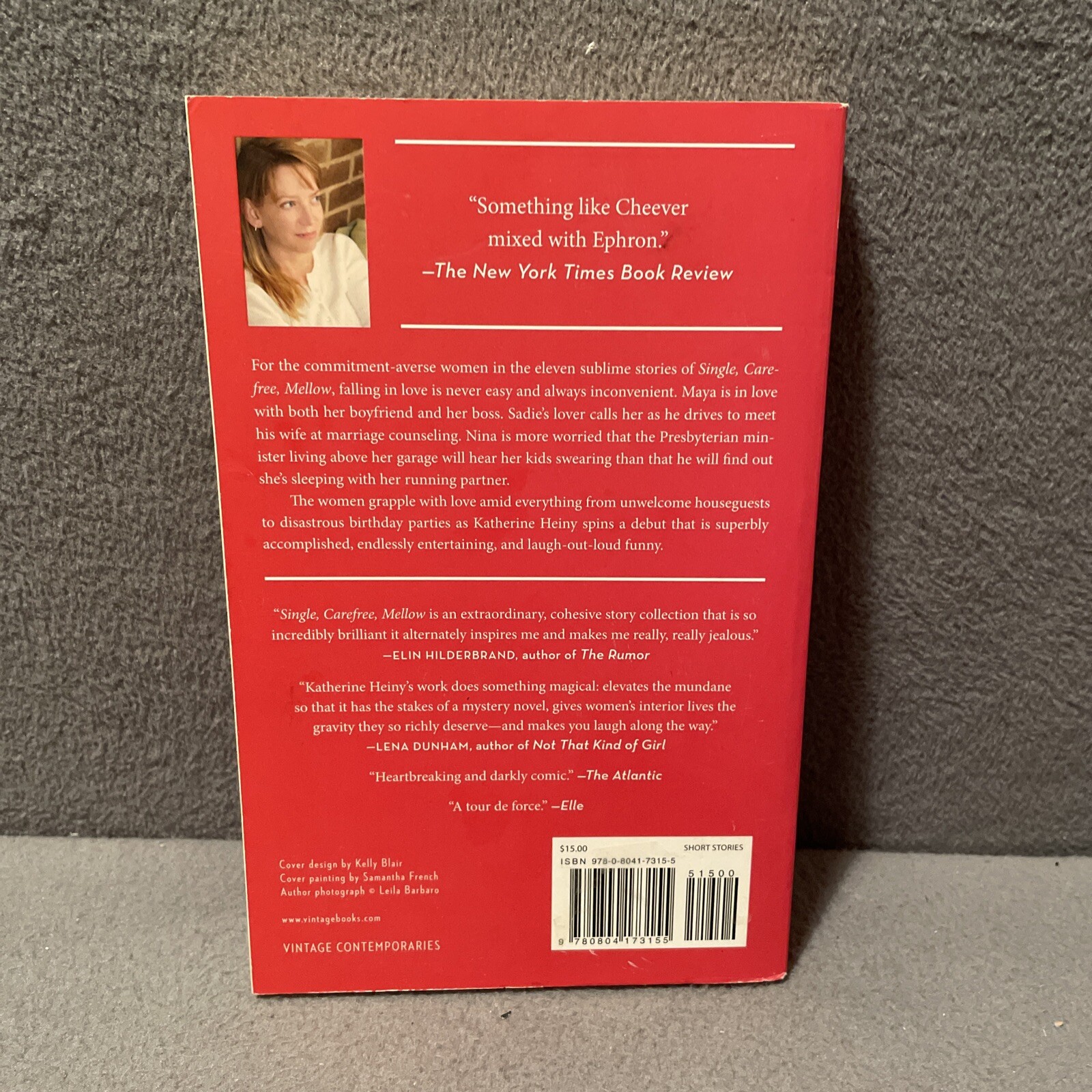 Single, Carefree, Mellow By Katherine Heiny 2015 1st Edition Trade Paperback