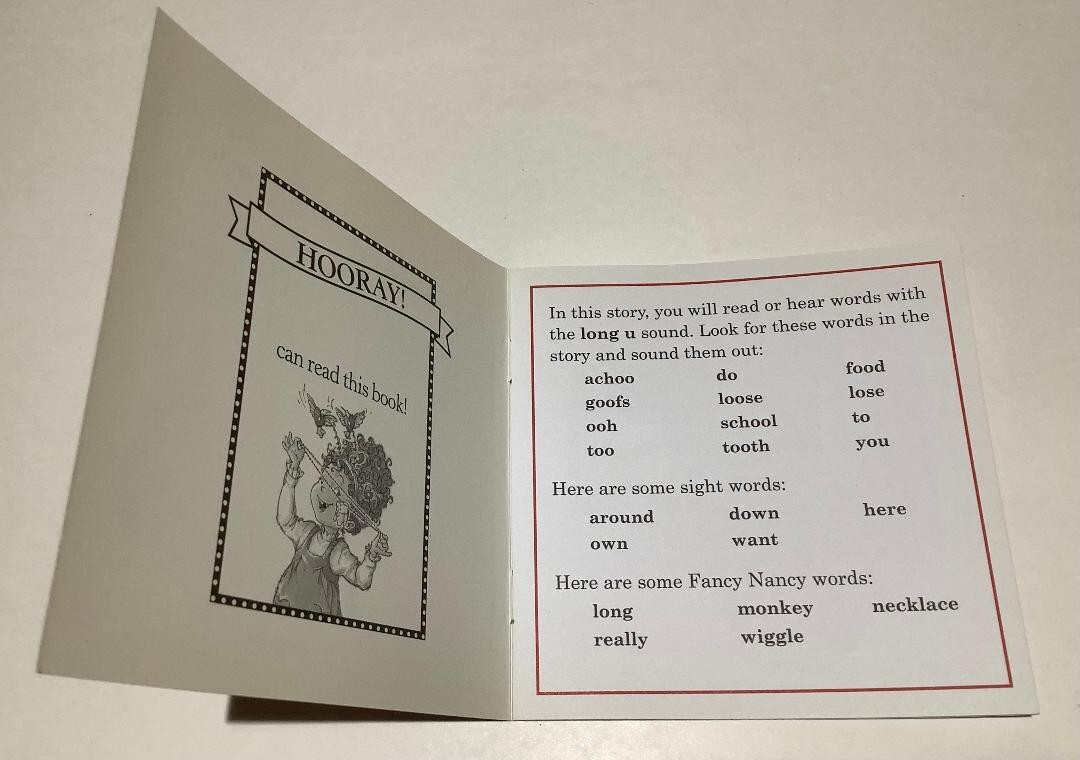 Set of 5 Fancy Nancy I can Read Phonics Paperback Books 8-12 2013