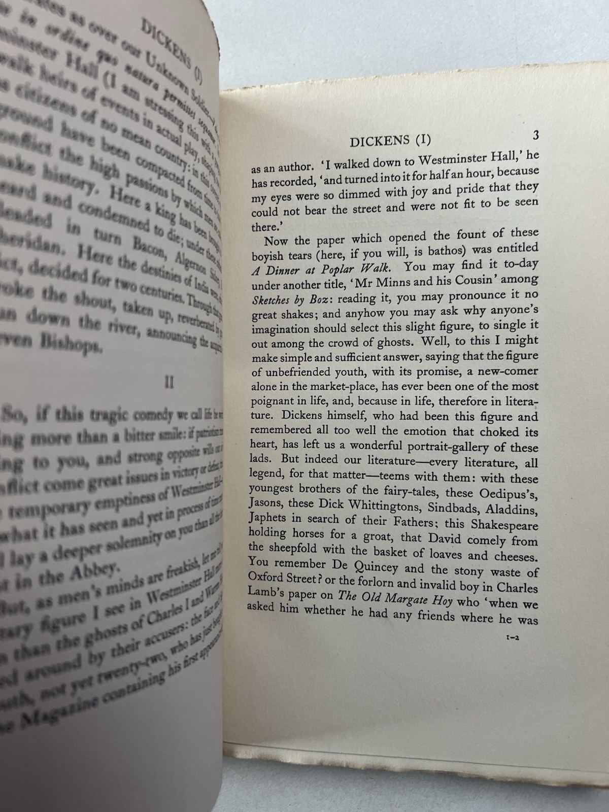 Antique 1925 Charles Dickens And Other Victorians Sir Arthur Quiller-Couch Book