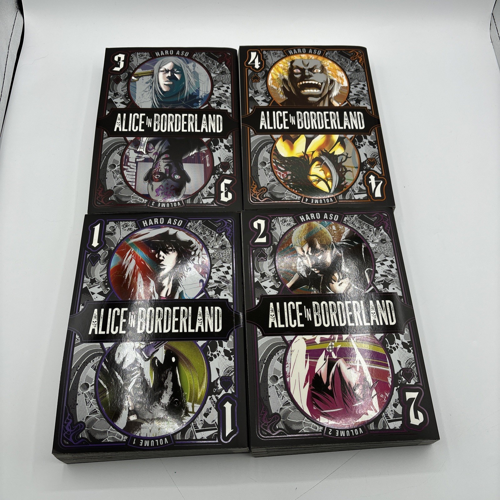 Alice In Borderland Volumes 1 – 4 Viz Media 1 2 3 4 Manga