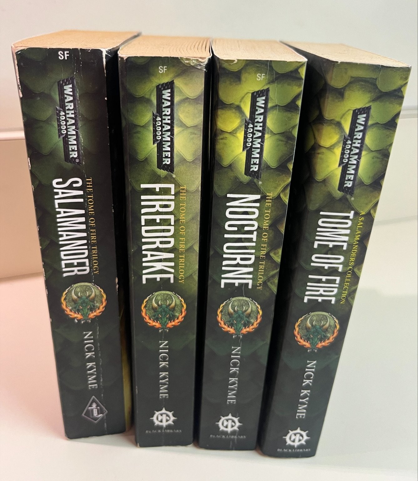 Warhammer 40k Tome of Fire Trilogy + Bonus, Nick Kyme, 4 Books, Black Library