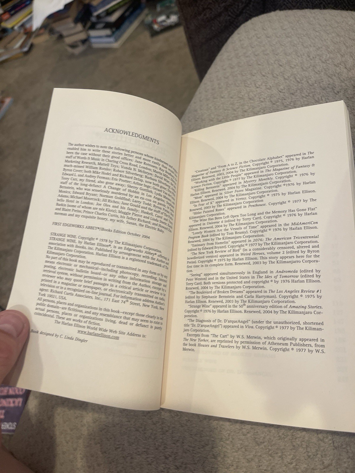 Strange Wine By Harlan Ellison Science Fiction Anthology Short Stories