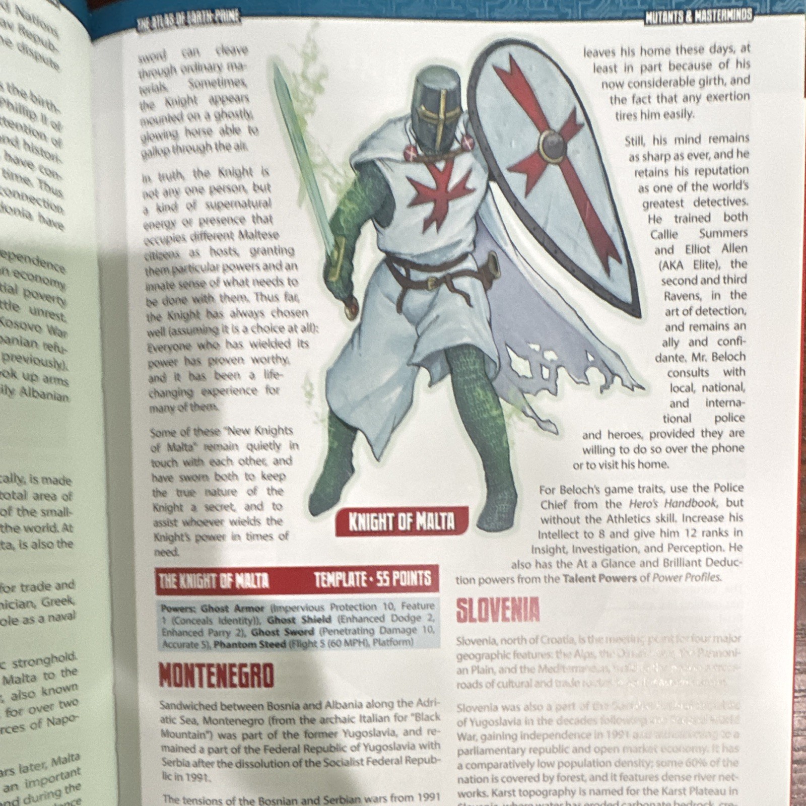 Green Ronin Mutants & Masterminds Atlas of Earth-Prime Sourcebook HC 2017 3E