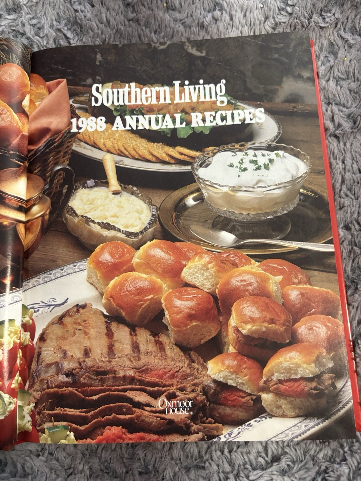 Southern Living Annual Recipes 1988 Vintage 340 Pages Good Condition 8.5″x11″