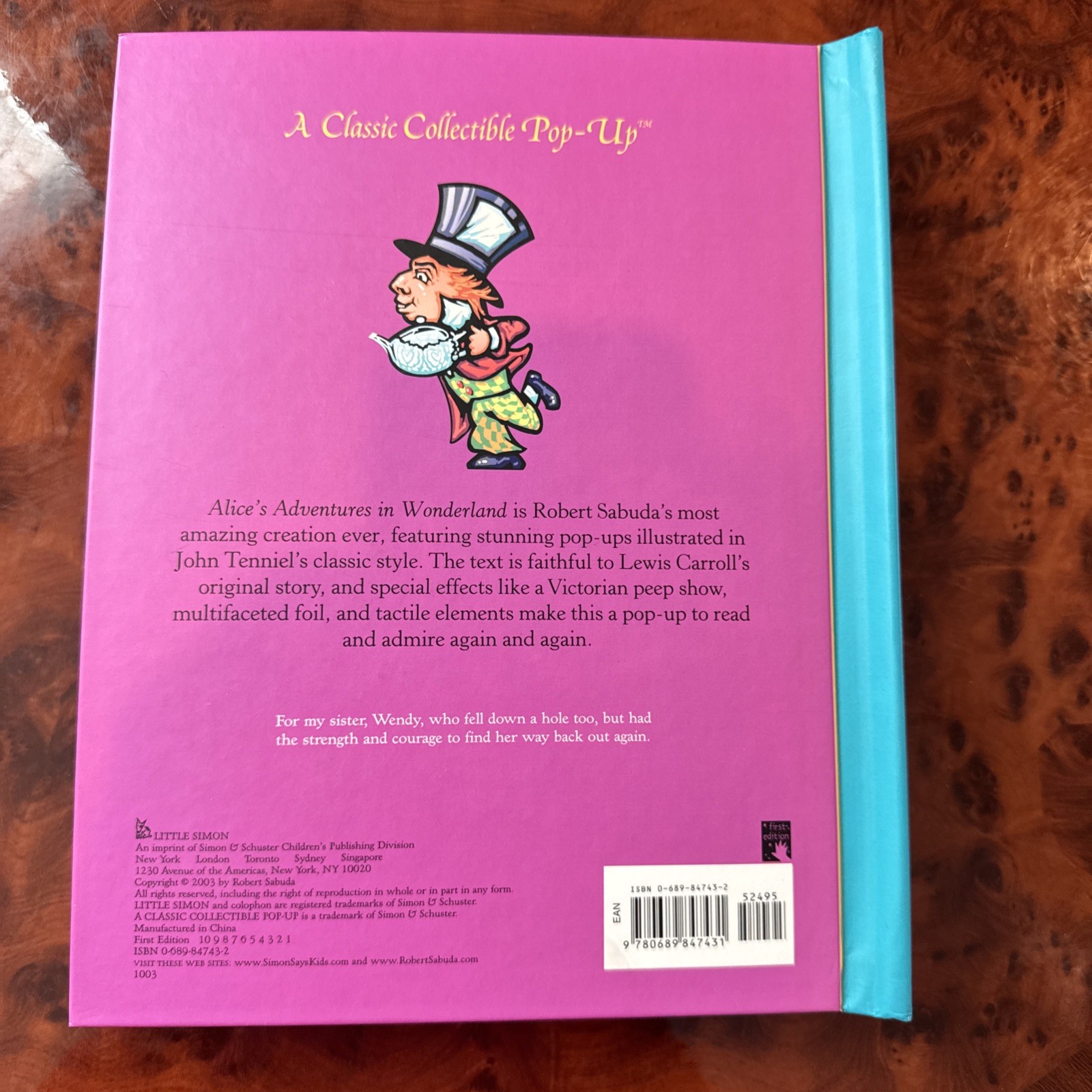 Brand New !! Alice’s Adventures in Wonderland by Lewis Carroll & Robert Sabuda