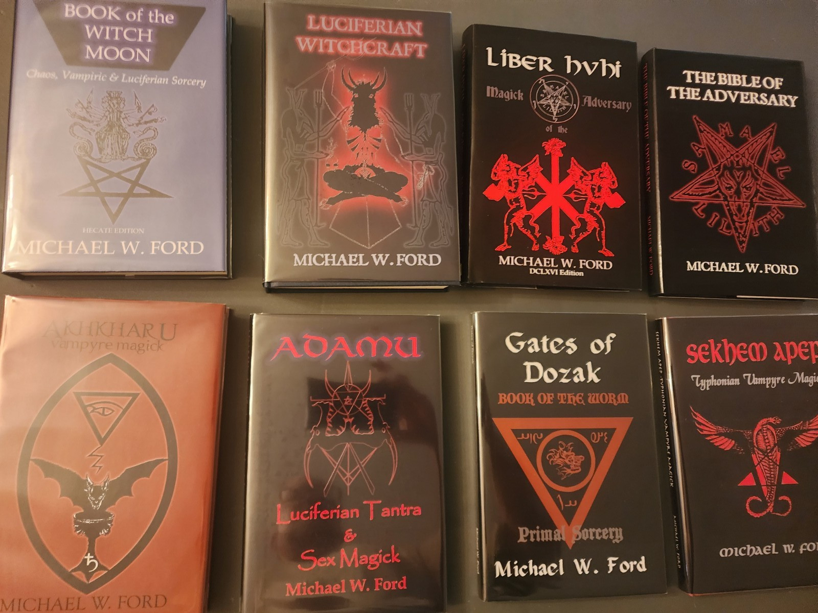 8 Volume Michael W. Ford Hardcover Like New